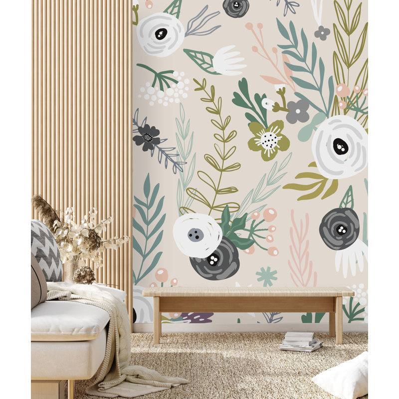 Murale Piara, Vinyle, L 8,34 po x l 100 po