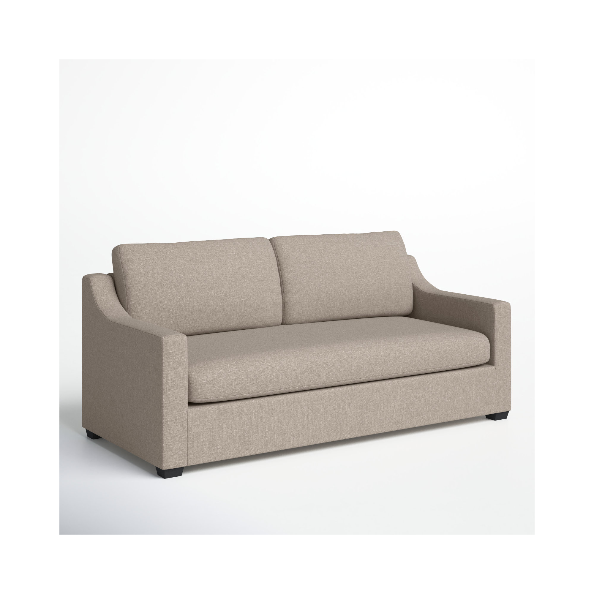 Cranbrook 88'' Upholstered Sofa, Conversation Ivory Basketweave