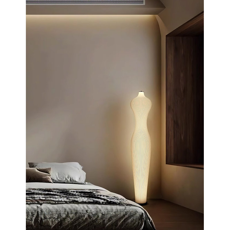 Modern Cheongsam Silhouette Standing Accent Light