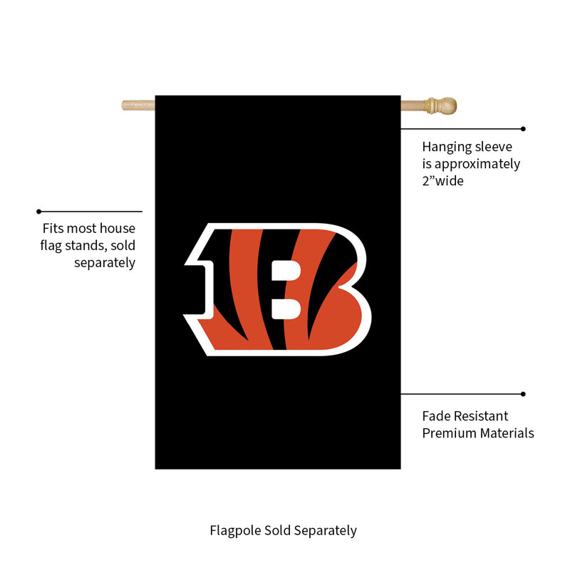 Applique du drapeau, Reg, Cincinnati Bengals