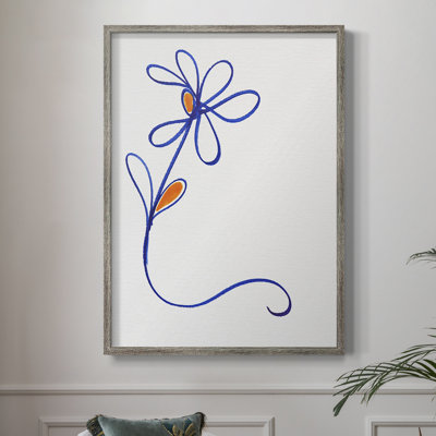Reproduction encadrée Wobbler Blooms I - bois massif