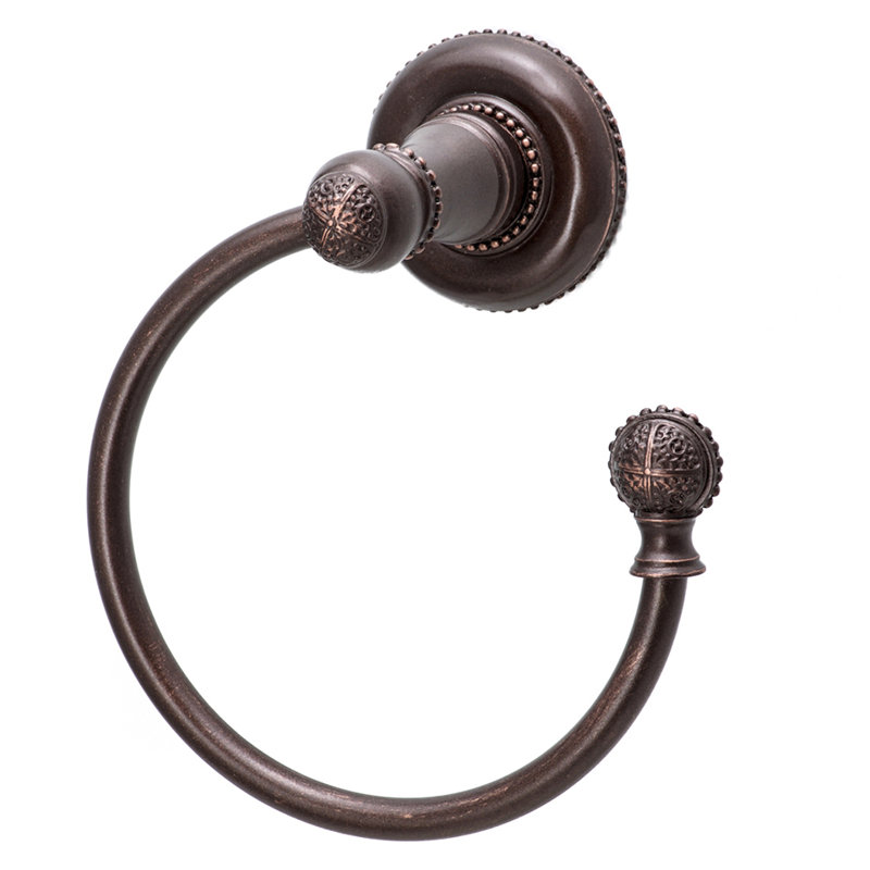 Millennium swing towel smooth ring right in Satin, Oil Rubbed Bronze