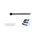 Maksian Adjustable Single Curtain Rod-1949251543