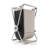 Simplehuman Single X-Frame Laundry Hamper, Heavy-Gauge Steel Frame