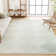 Simple Fresh Square Pattern Non-Slip Bottom Cotton Fabric Soft Tender Green Carpet Fringed Area Rug