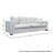 Luca 107" Square Arm Sofa with Reversible Cushions-40146270