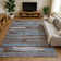 Premium Machine Washable Slesnick AMF1665 Stripes Rug