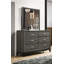 Commode double 6 tiroirs Cipriano