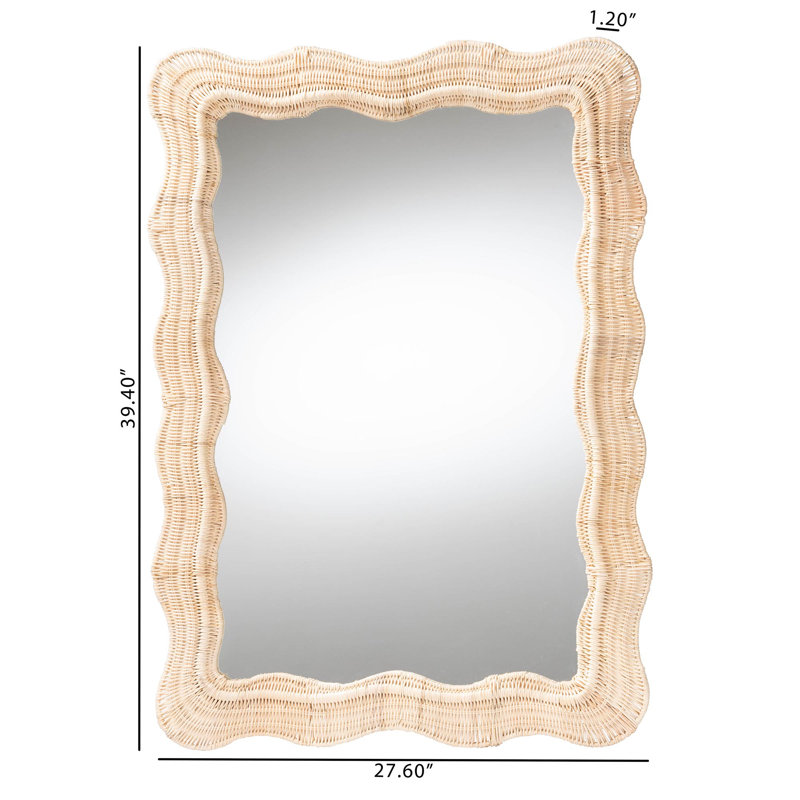 Miriel Scalloped Wall Mirror