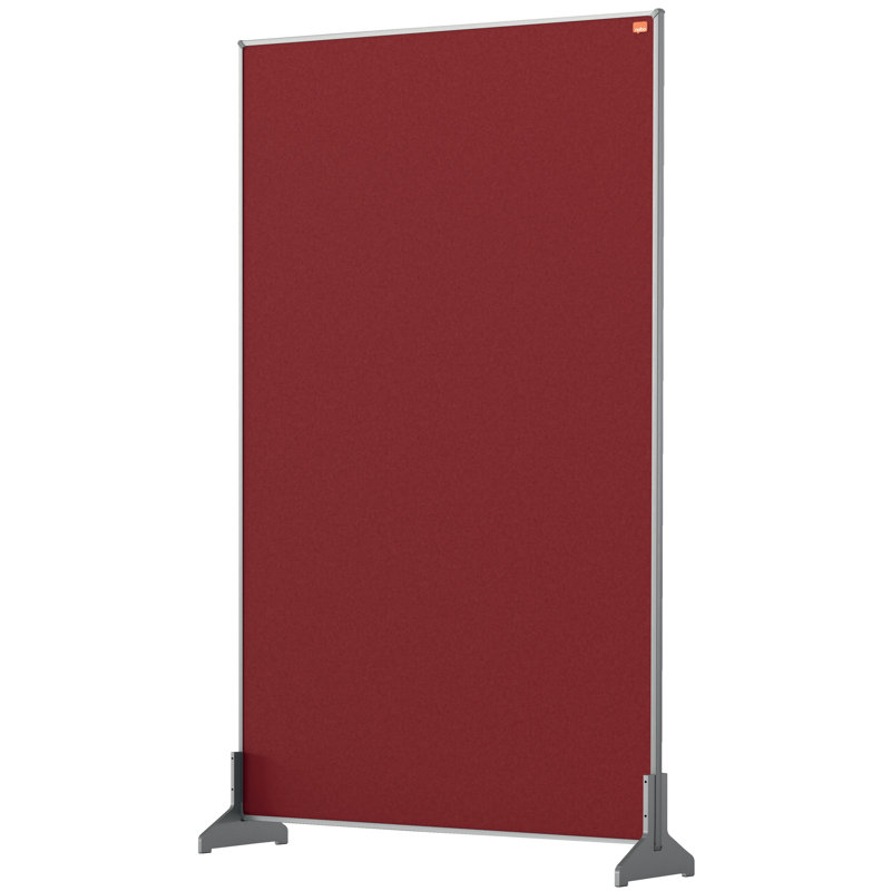Amboy Office Partitions, 100cm H x 75cm W x 30cm D, Red