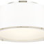 Plafonnier semi-encastré 3 lumières 18 po Aulait-1107175024