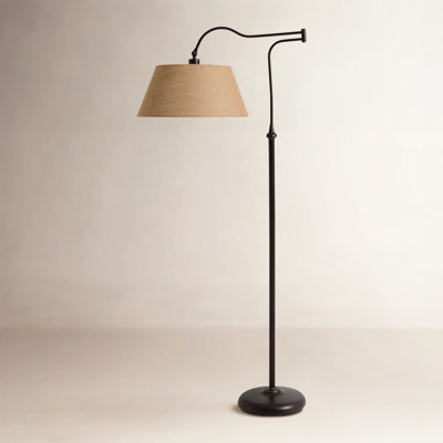 Theodora Dimmable Swing Arm Floor Lamp