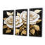 Houdemont - Ensemble d'art mural roses-108458391-108458388