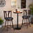 Emillee Swivel Upholstered Counter Stool