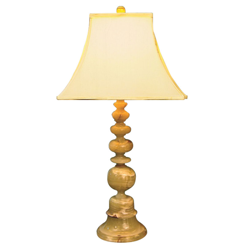 Lampe de table en marbre 31 po Guillemette