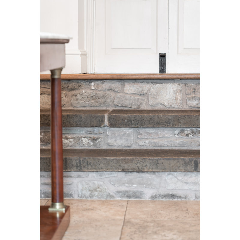 Fishtail Cranked Door Bolt, Beeswax