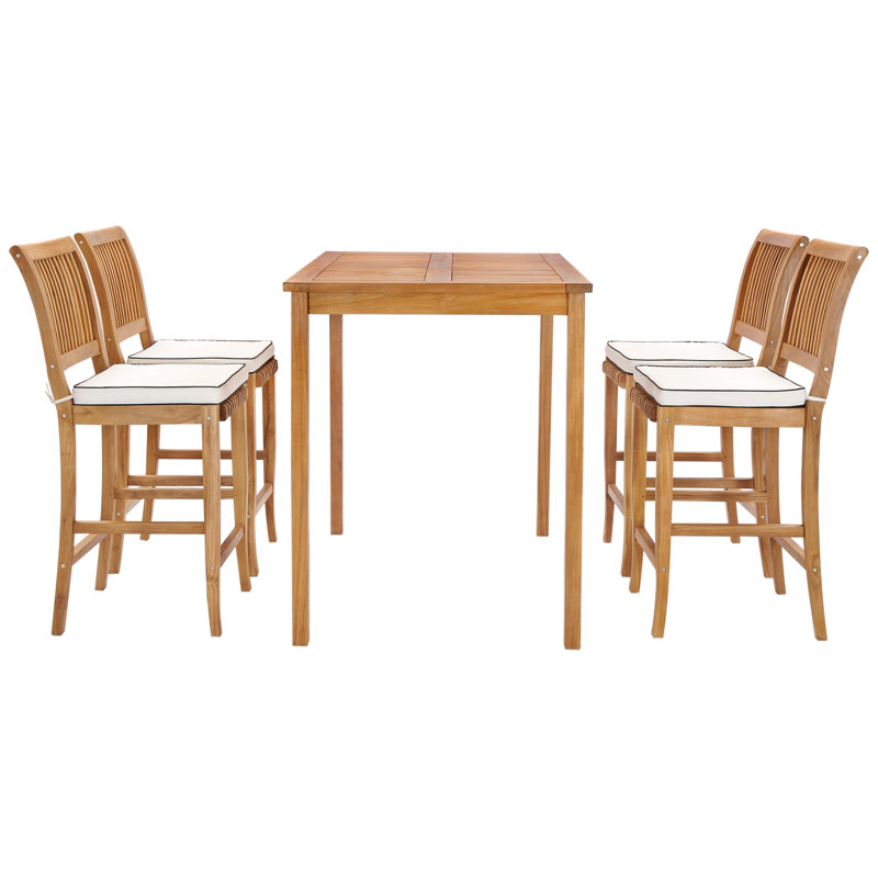 Outdoor 9 - Piece Teak Dining Set