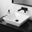Lavabo vasque carré KES 17 po