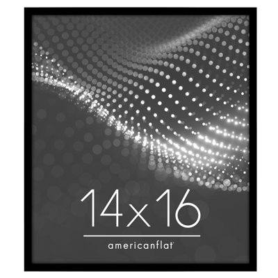 Americanflat Picture Frame - Thin Border Poster Frame with Plexiglass for Wall Display