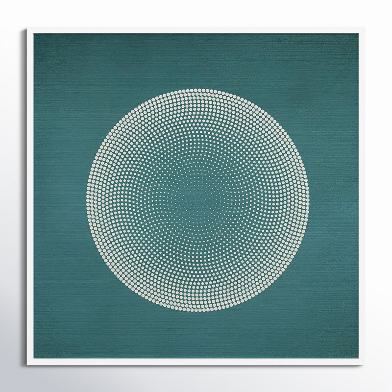 Circles by Incado, 41" H x 41" W x 1" D, White