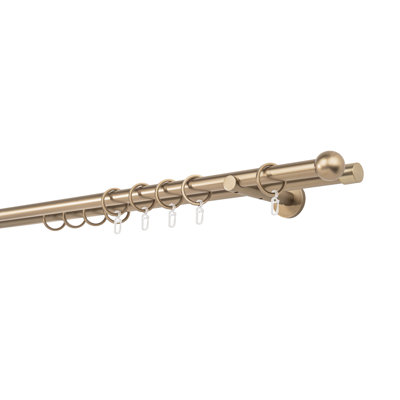 Curtain rod made to measure 20mm ball