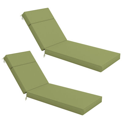 Wynee Outdoor 4'' Chaise Lounge Cushion