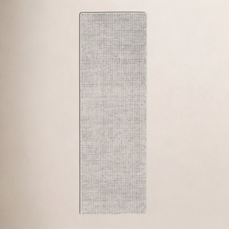 Daila Wander Area Rug, Runner 2'6" x 8', Ivory / Gray
