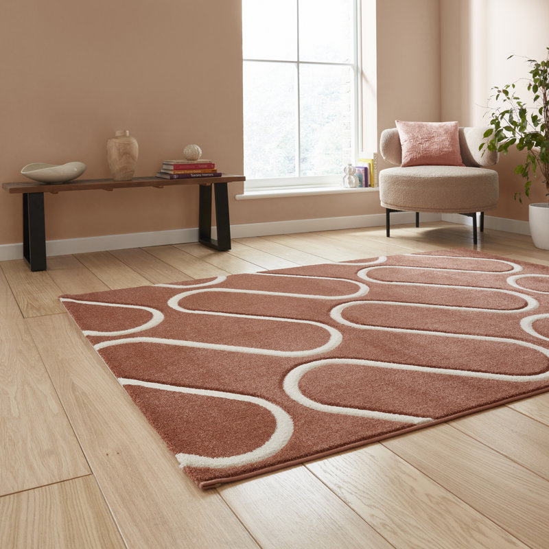 Catherine Lansfield Geometric Shapes Area Rug, Rectangle 120 x 170 cm