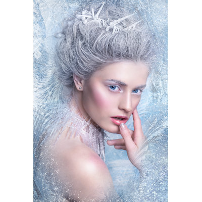 Fantasy Girl Portrait - Wrapped Canvas Print
