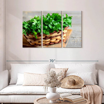 Parsley In A Basket