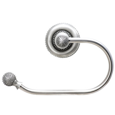 Millennium swing tissue smooth ring left in Satin