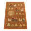 Handmade Wool Geometric Area Rug-2056981347