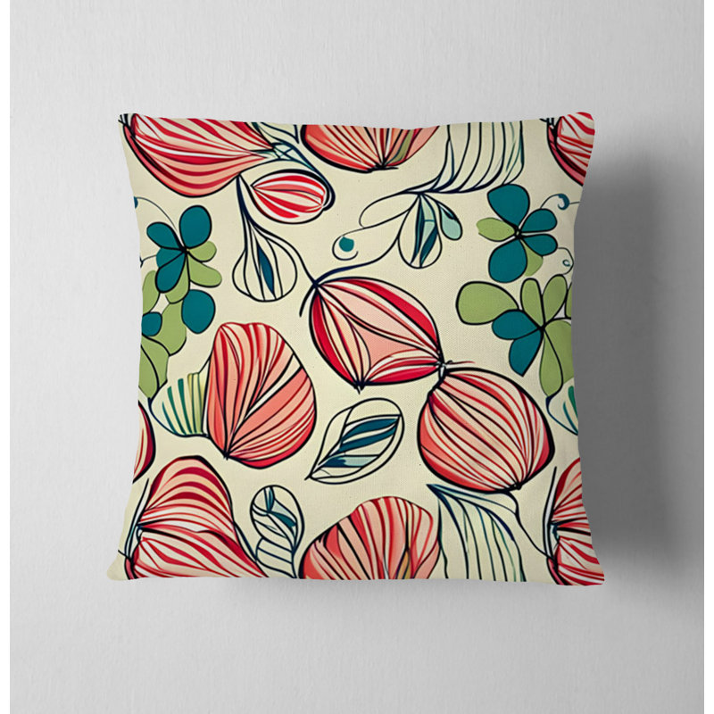 Coussin décoratif, Housse de coussin seulement - sans coussin, H 16 po x l 16 po