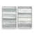 Cadre flottant en chrome poli
