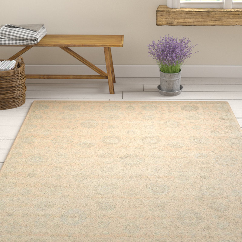 Bourgault Viscose Oriental Indoor Rug, Rectangle 7'6" x 10'6"