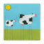 Kirkpatrick «Leg Cow I», reproduction sur toile tendue-344035682