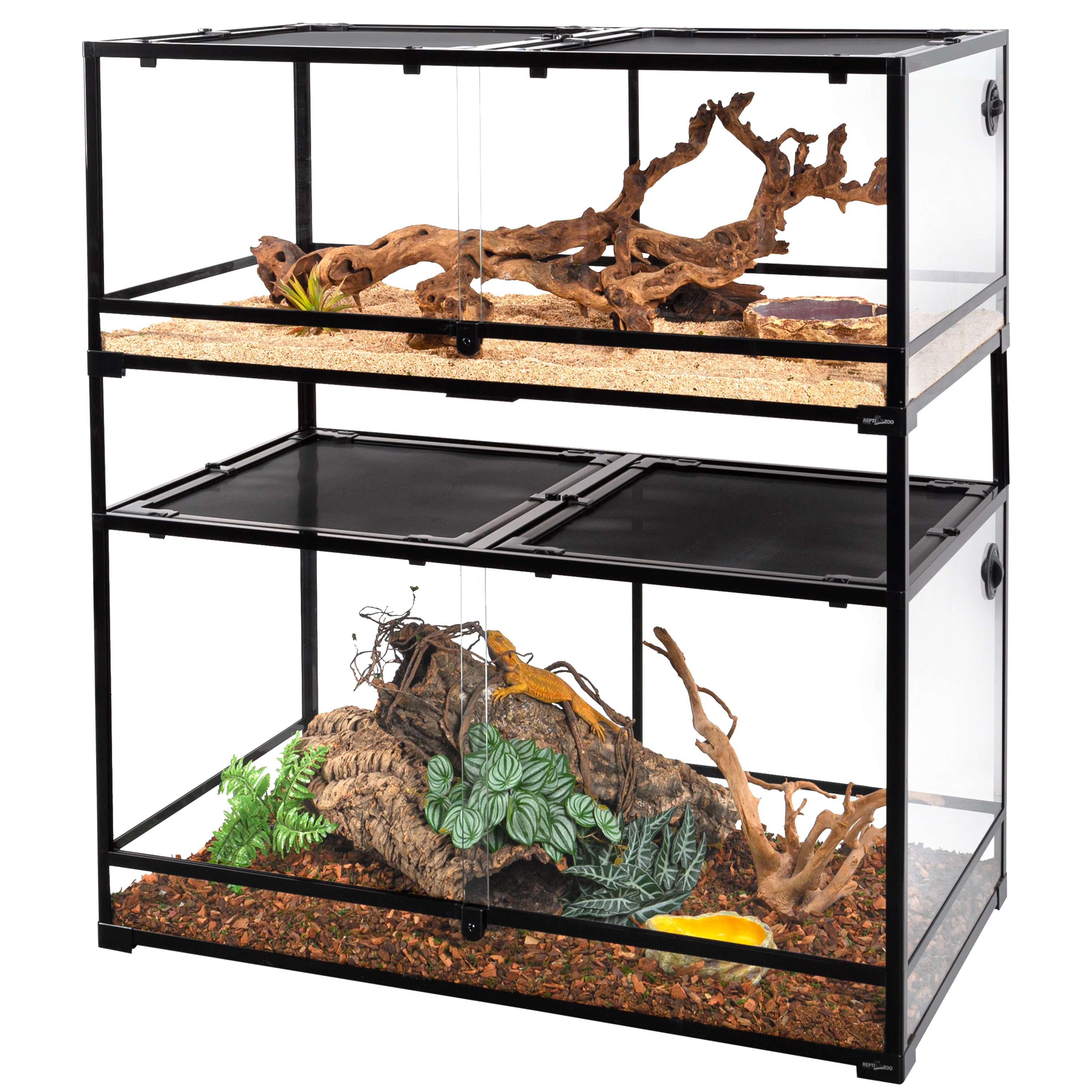 REPTIZOO 48'' x 18'' x 50'' Reptile Terrarium Wayfair