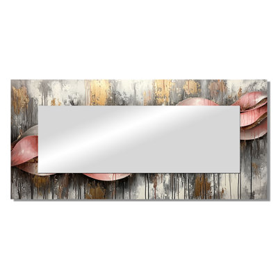 Kinetic Energy Of Optical Waves II - Op Art Decorative Mirror Wall Art - Printed On Metal