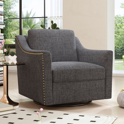 Modern Swivel Armchair