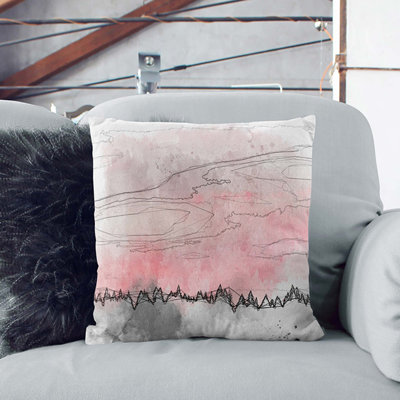 Abstract Square Cushion
