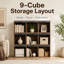 Bibliothèque de rangement Cubby