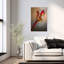 Ladybug Wings On Bud Delicate Ladybug Spider Flower Nature Wall Art Print 1 Piece Wrapped Canvas Wall Art-1191483298