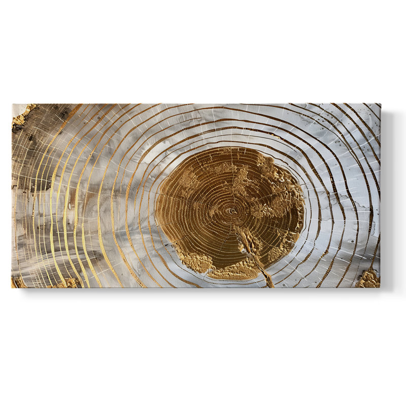 Abstract Series 2 #I-Gallery Wrapped Canvas, 20" H x 40" W