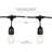 Outdoor 7 - Bulb 27'' Plug-in LED String Light