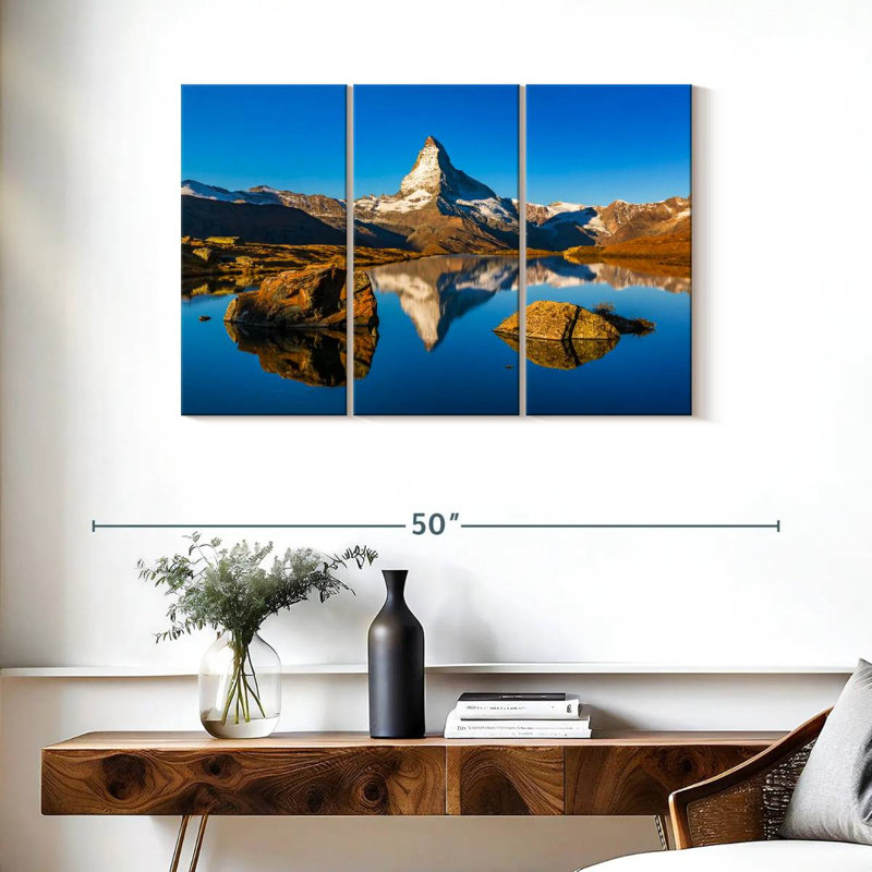 Alvord Matterhorn Reflection, H 24 po x l 38 po