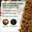 vidaXL Christmas Tree with 150 LEDs with Stand Gold PET-860617169