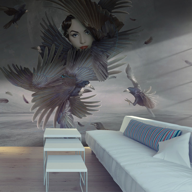 Wall Mural, 91" L x 118.1" W