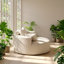 Méridienne simple en chenille l 55 po x P 32,5 po x H 24 po Welike