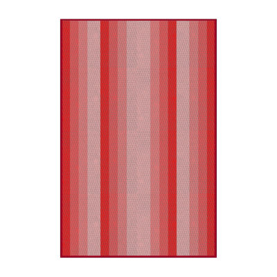 Tapis rose / gris Avera