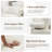 Swivel Accent Chair, Swivel Chair With Ottoman, Oversized Barrel Chair With Usb Charging Port, Round Chaise Lounge Indoor With 4 Pillow, Reading Chair For Living Room (Corduroy)-23133103